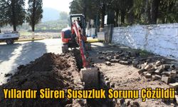 Yıllardır Süren Susuzluk Sorunu Çözüldü