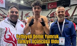 Fethiyeli Demir Yumruk Türkiye Üçüncüsü Oldu