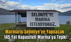 Marmaris Selimiye’ye Yapılacak 145 Yat Kapasiteli Marina’ya Tepki