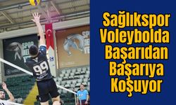 Sağlıkspor Voleybolda Başarıdan Başarıya Koşuyor