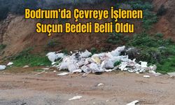 Bodrum'da Çevreye İşlenen Suçun Bedeli Belli Oldu