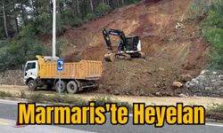 Marmaris'te Heyelan