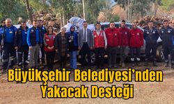 Büyükşehir Belediyesi’nden Yakacak Desteği