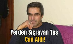 Yerden Sıçrayan Taş Can Aldı!