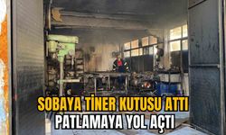 SOBAYA TİNER KUTUSU ATTI: PATLAMAYA YOL AÇTI