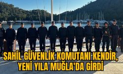 SAHİL GÜVENLİK KOMUTANI KENDİR, YENİ YILA MUĞLA'DA GİRDİ