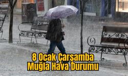 8 Ocak Çarşamba Muğla Hava Durumu