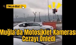 Muğla’da Motosiklet Kazası Cezayı Önledi