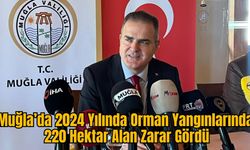 Muğla’da 2024 Yılında Orman Yangınlarında 220 Hektar Alan Zarar Gördü