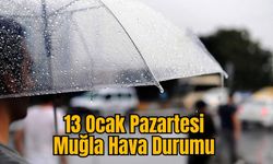 13 Ocak Pazartesi Muğla Hava Durumu