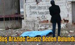 Boş Arazide Cansız Beden Bulundu