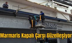 Marmaris Kapalı Çarşı Güzelleşiyor