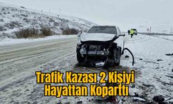 Trafik Kazası 2 Kişiyi Hayattan Koparttı