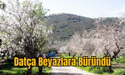 Datça Beyazlara Büründü