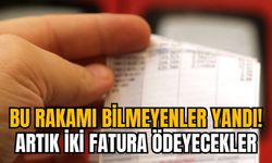 BU RAKAMI BİLMEYENLER YANDI! ARTIK İKİ FATURA ÖDEYECEKLER