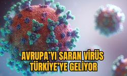 AVRUPA’YI SARAN VİRÜS TÜRKİYE’YE GELİYOR