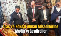 Aras ve Köksal Alman Misafirlerine Muğla’yı Gezdirdiler