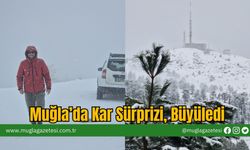 Muğla’da Kar Sürprizi, Büyüledi