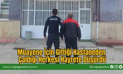 Muayene İçin Gittiği Hastaneden Çaldığı Herkesi Hayrete Düşürdü
