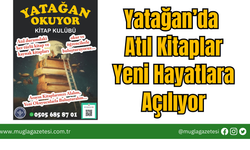 Yatağan’da Atıl Kitaplar Yeni Hayatlara Açılıyor