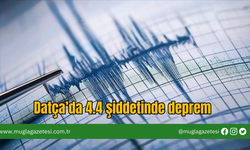 Datça’da 4.4 şiddetinde deprem