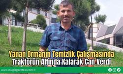 Yanan Ormanın Temizlik Çalışmasında Traktörün Altında Kalarak Can Verdi