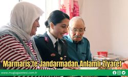 Marmaris’te Jandarmadan Anlamlı Ziyaret