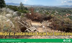 Muğla'da Jandarmadan Kaçak Kazı Operasyonu