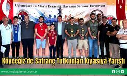 Köyceğiz’de Satranç Tutkunları Kıyasıya Yarıştı