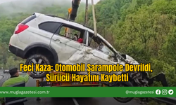 Feci Kaza: Otomobil Şarampole Devrildi, Sürücü Hayatını Kaybetti