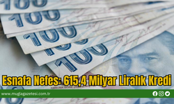 Esnafa Nefes: 615,4 Milyar Liralık Kredi