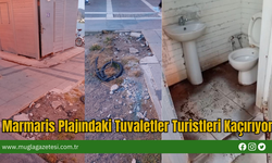 Marmaris Plajındaki Tuvaletler Turistleri Kaçırıyor!