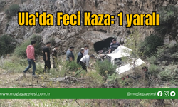 Ula'da Feci Kaza: 1 Yaralı