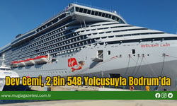 Dev Gemi, 2 Bin 548 Yolcusuyla Bodrum'da