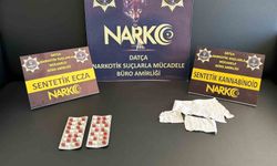 Datça’da Yasaklı Madde Ele Geçirildi
