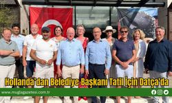 Hollanda’dan Belediye Başkanı Tatil İçin Datça'da