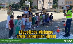 Köyceğiz'de Miniklere Trafik Dedektifleri Eğitimi