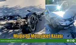 Muğla'da Motosiklet Kazası