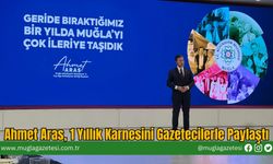 Ahmet Aras, 1 Yıllık Karnesini Gazetecilerle Paylaştı
