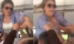 Otobüste Kadın Kavgası Kamerada!