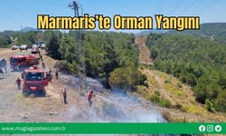 Marmaris’te Orman Yangını