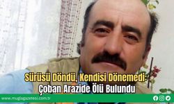 Sürüsü Döndü, Kendisi Dönemedi: Çoban Arazide Ölü Bulundu