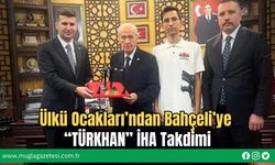 Ülkü Ocakları’ndan Bahçeli’ye “TÜRKHAN” İHA Takdimi