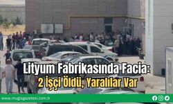 Lityum Fabrikasında Facia: 2 İşçi Öldü, Yaralılar Var
