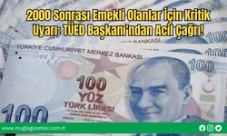 2000 Sonrası Emekli Olanlar İçin Kritik Uyarı: TÜED Başkanı'ndan Acil Çağrı!