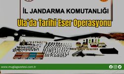 Ula’da Tarihi Eser Operasyonu