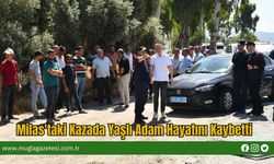 Milas'taki Kazada Yaşlı Adam Hayatını Kaybetti
