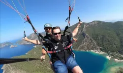 Görme Engelli Turistin Uçuş Hayali Fethiye’de Gerçek Oldu