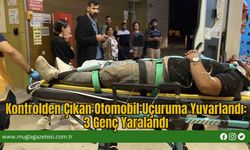 Kontrolden Çıkan Otomobil Uçuruma Yuvarlandı: 3 Genç Yaralandı