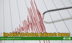 Ege Denizi'nde Bodrum Açıklarında Deprem